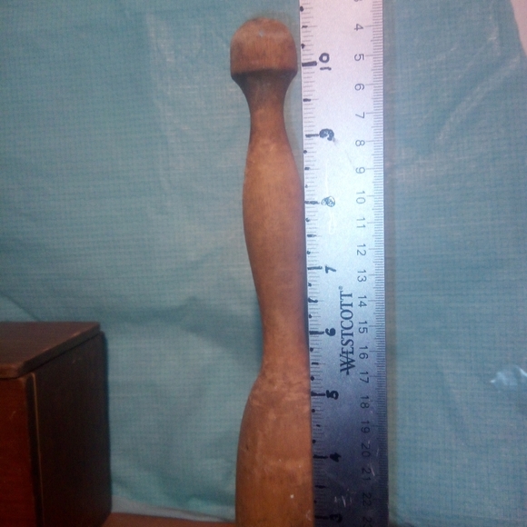 Vintage Ceramic Measuring Cup Set & Antique Potato Masher Group - Picture 11 of 15